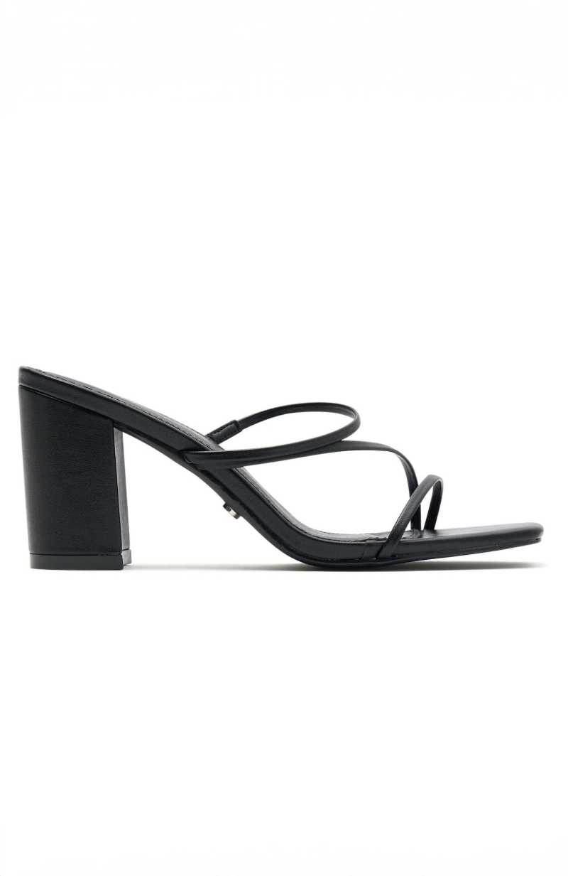 White Fox All You Wanted Mules Black | LXBMCZ-941