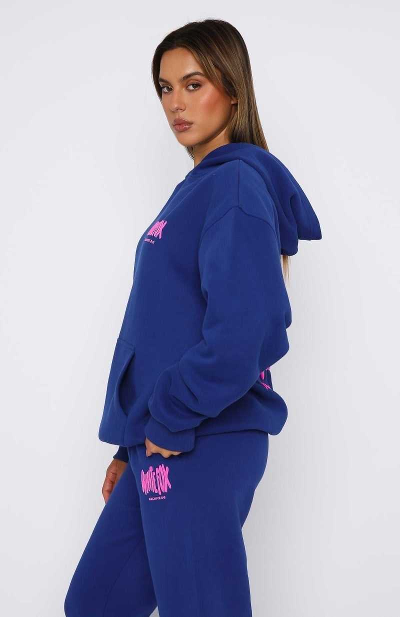 White Fox Archive 6.0 Oversized Hoodie Malibu | BOFEXC-179