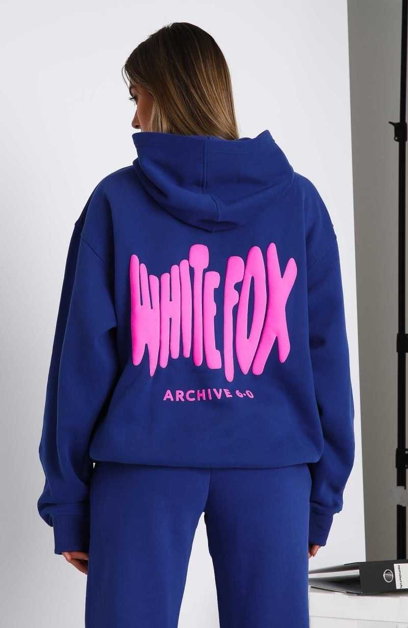White Fox Archive 6.0 Oversized Hoodie Malibu | BOFEXC-179