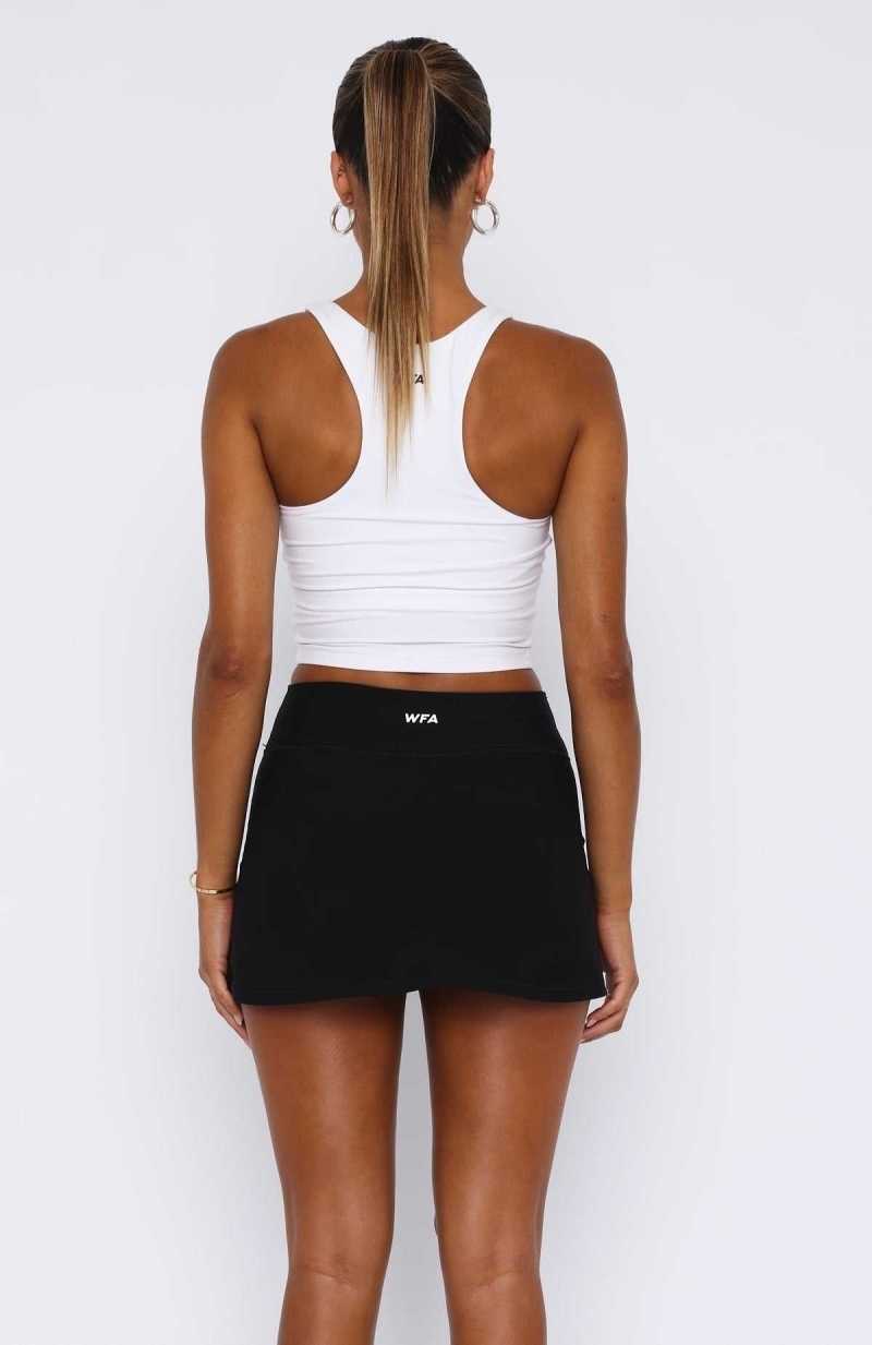 White Fox Capable Of More Mini Skort Black | ZFLMWP-617