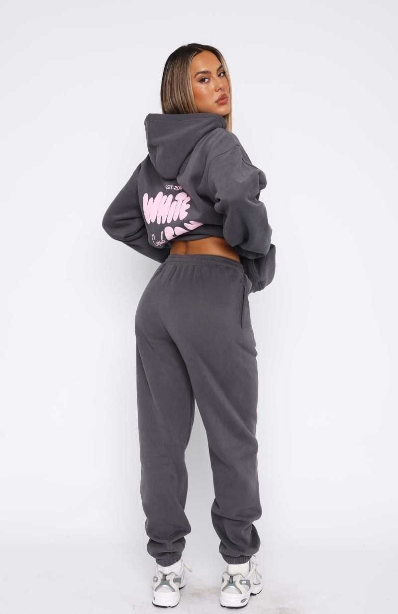 White Fox Capsule 9 Star Of The Moment Sweatpants Volcanic | JGZBPX-054