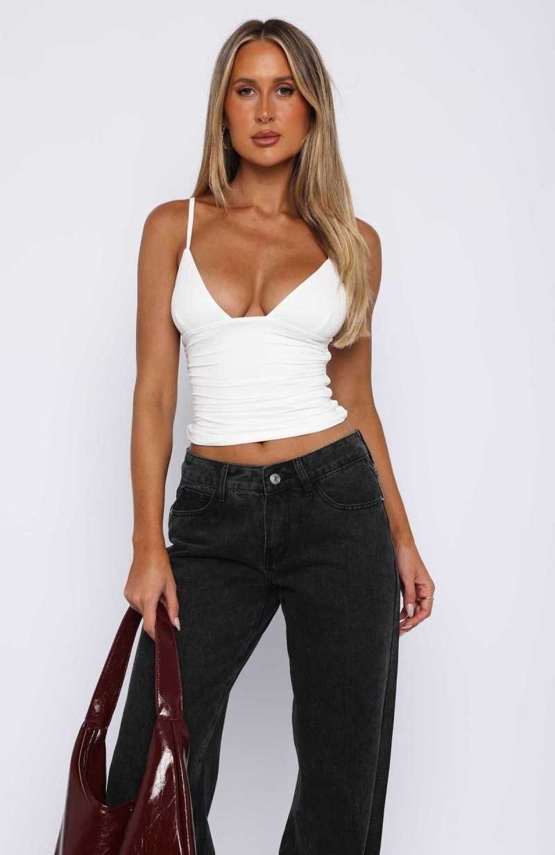 White Fox Cry For You Top Off White | PZVLEF-207