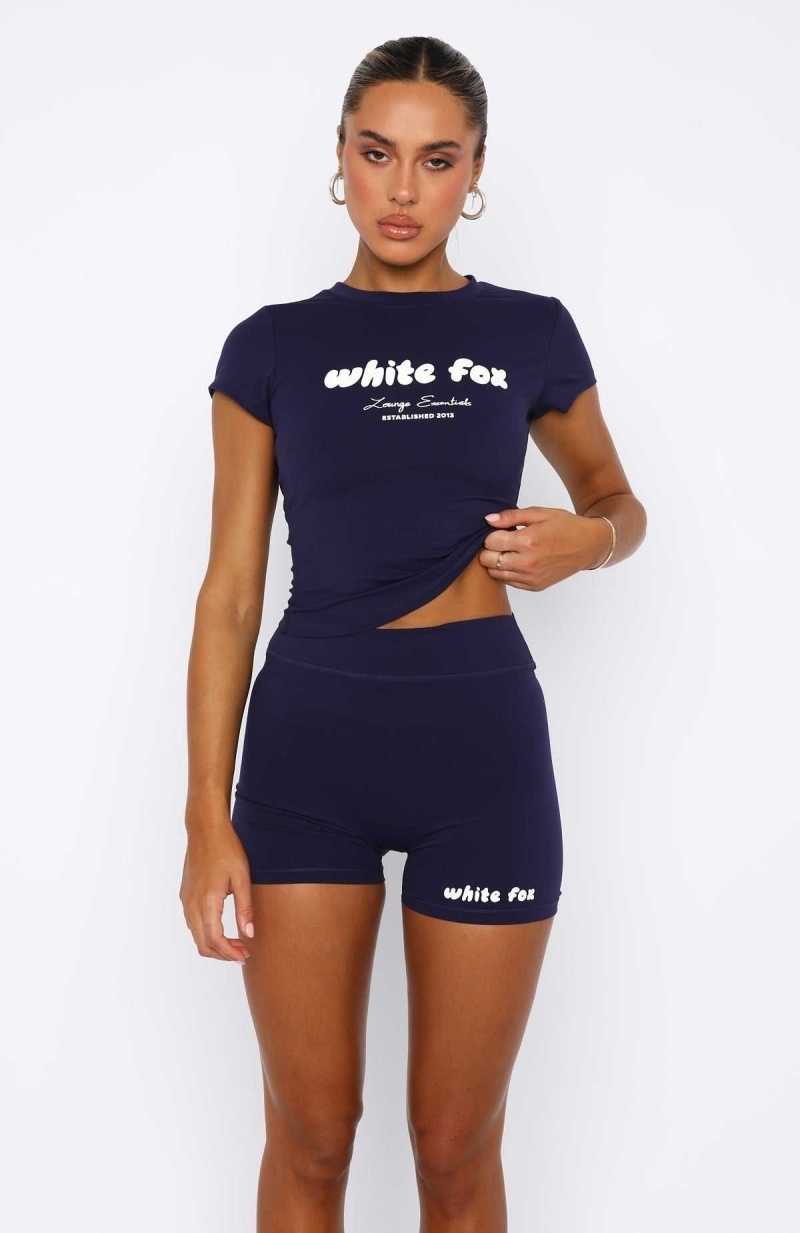 White Fox Era 8 Baby Tee Nautical | ECSZFX-032
