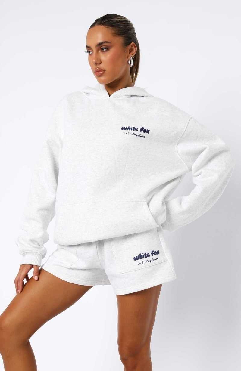 White Fox Era 8 Oversized Hoodie Galaxy | ZDIVQR-170