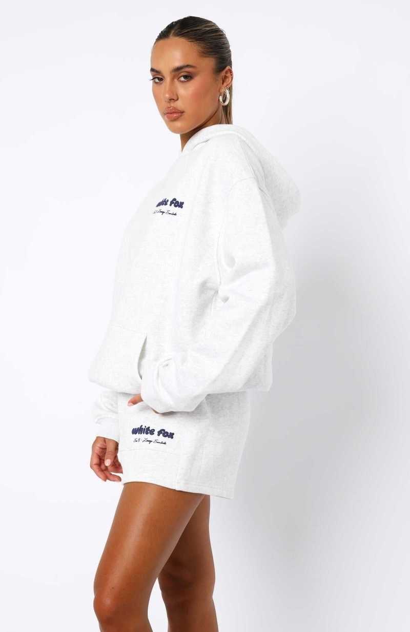 White Fox Era 8 Oversized Hoodie Galaxy | ZDIVQR-170