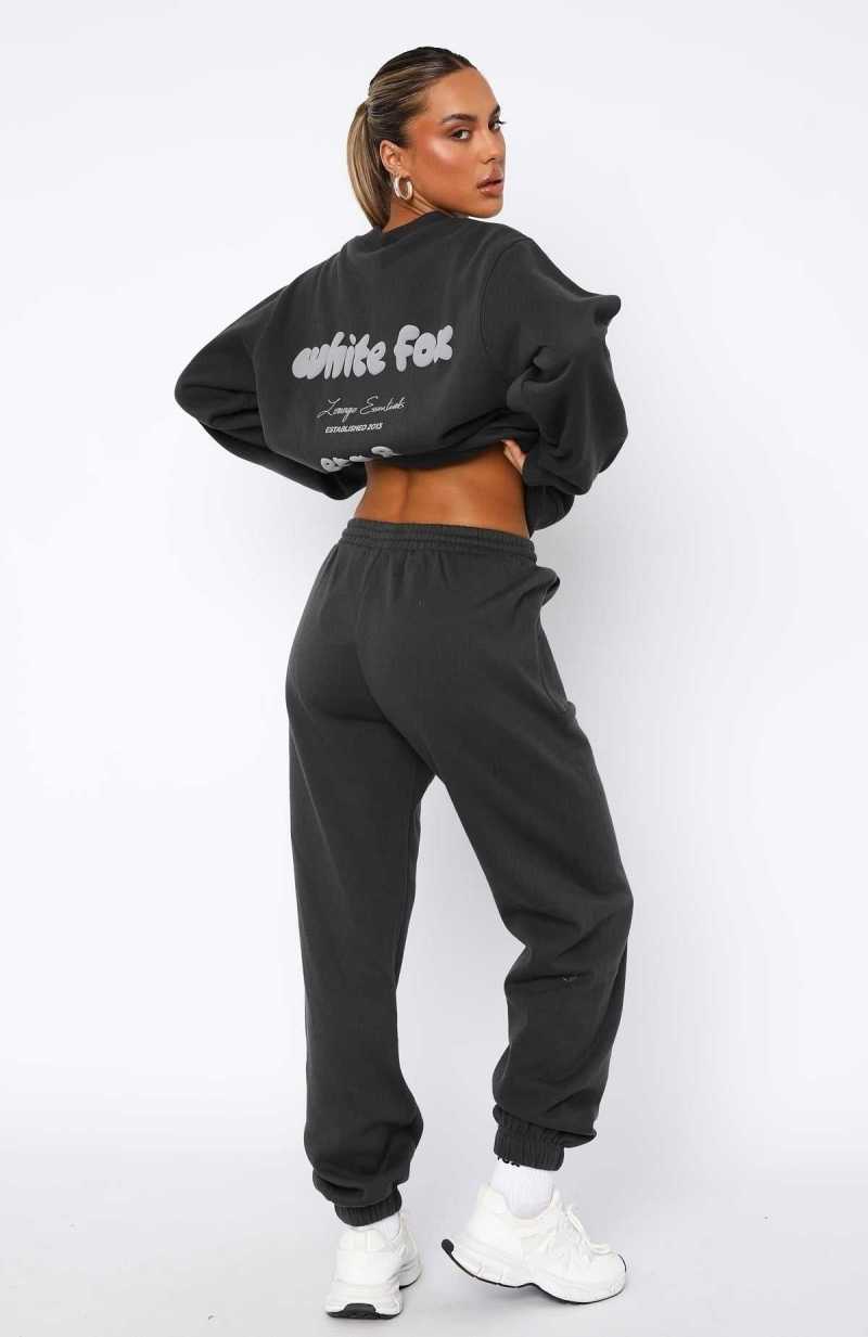 White Fox Era 8 Sweatpants Fossil | MWXYVE-369