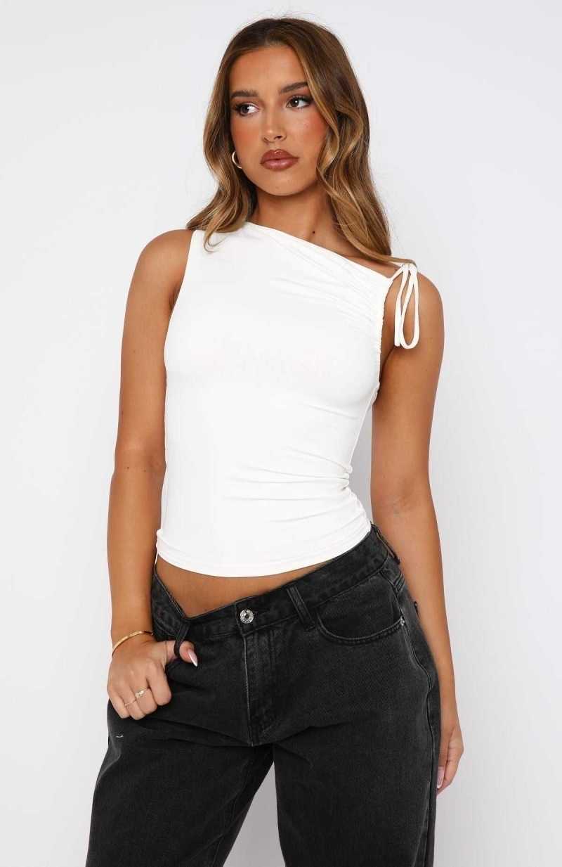 White Fox Ever Mine Top White | BXGJLE-086