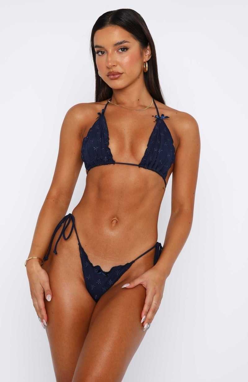 White Fox Golden Skies Bottoms Navy | GZETJR-270