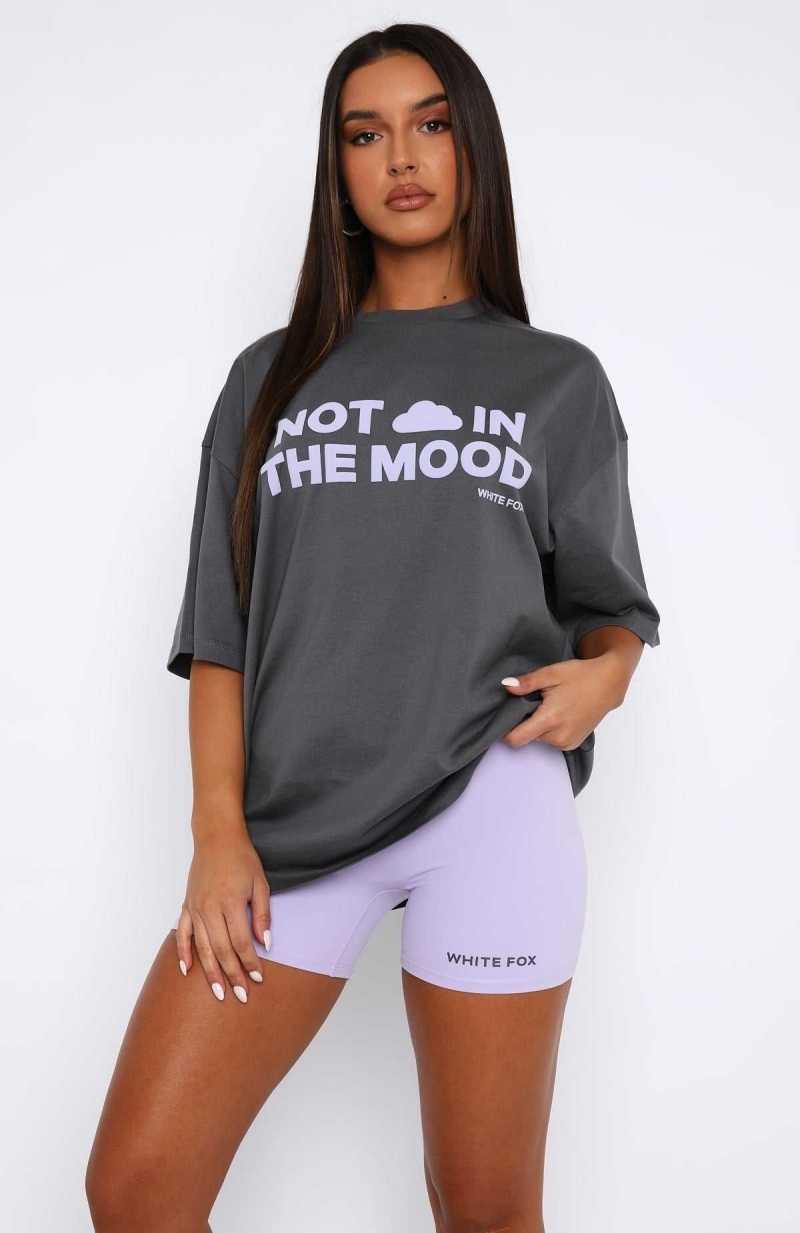 White Fox Just To Be Popular Bike Shorts Lilac | ONHLXQ-815