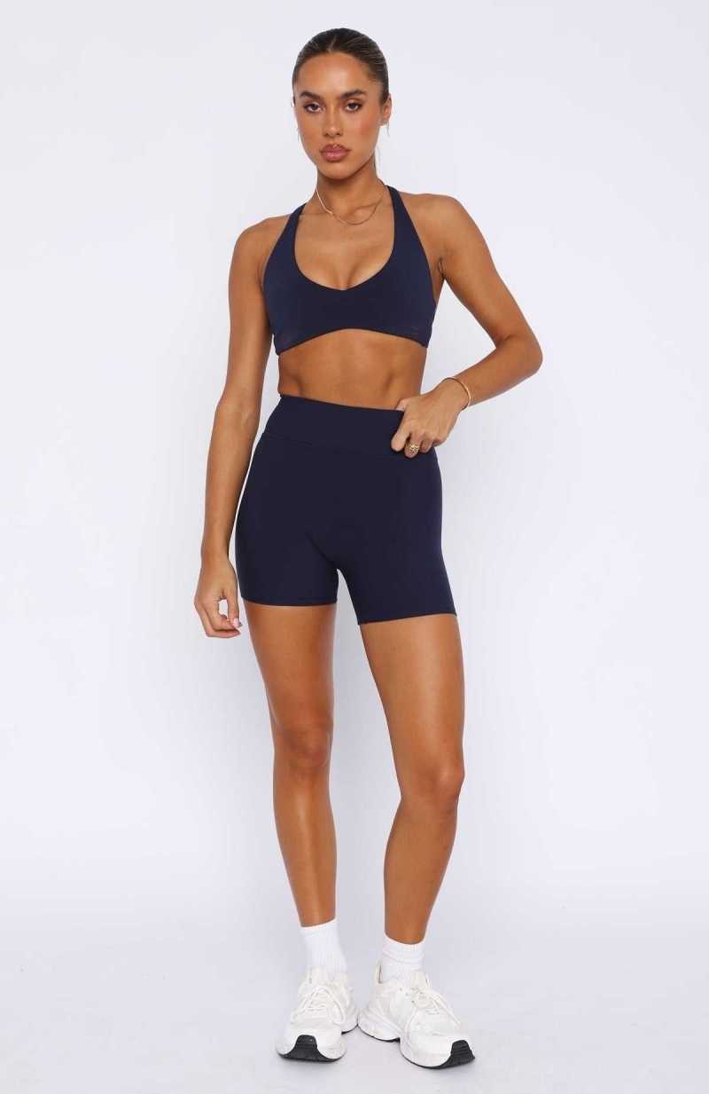 White Fox Keep Up High Waisted Shorts 4