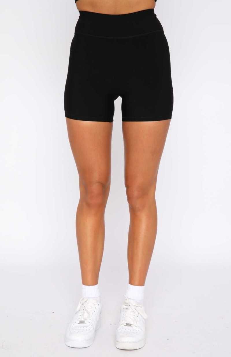 White Fox Keep Up High Waisted Shorts 4