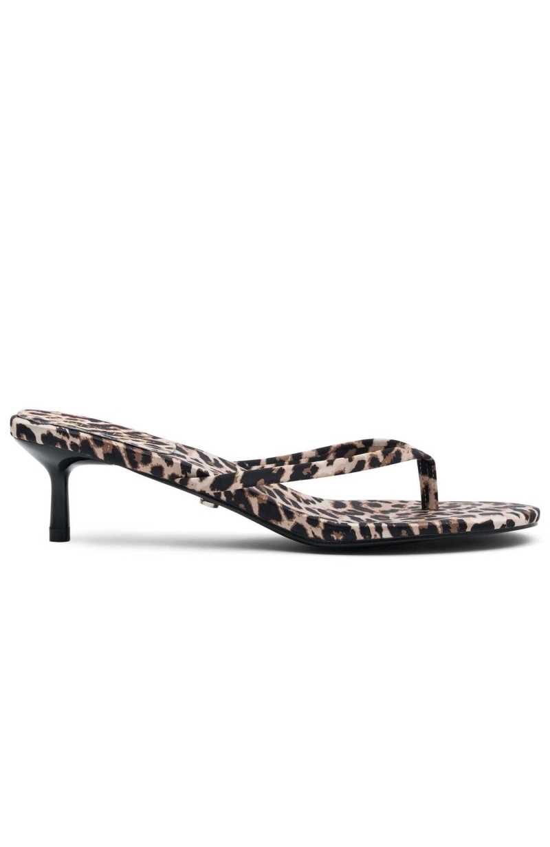 White Fox Main Character Moment Heels Leopard | HSCBPF-186