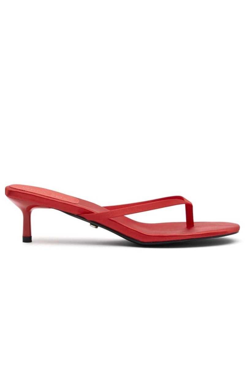 White Fox Main Character Moment Heels Red | IBPYSN-452
