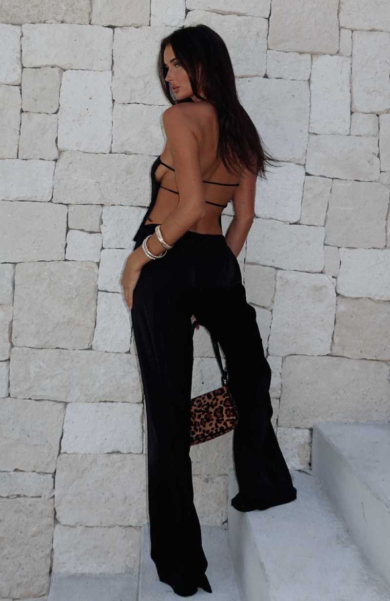 White Fox More To Come Pants Black | GNPXSU-941