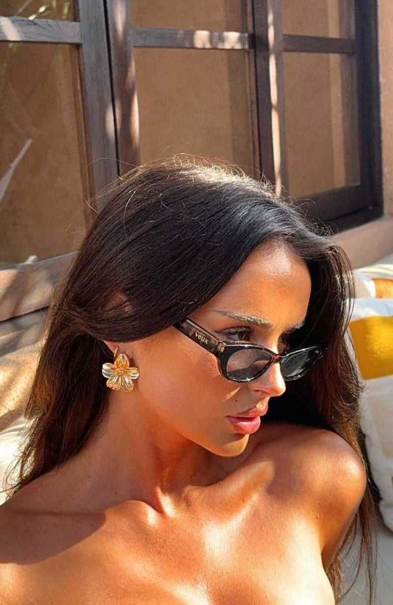 White Fox Nath Sunglasses Tortoise | CXNHFV-486