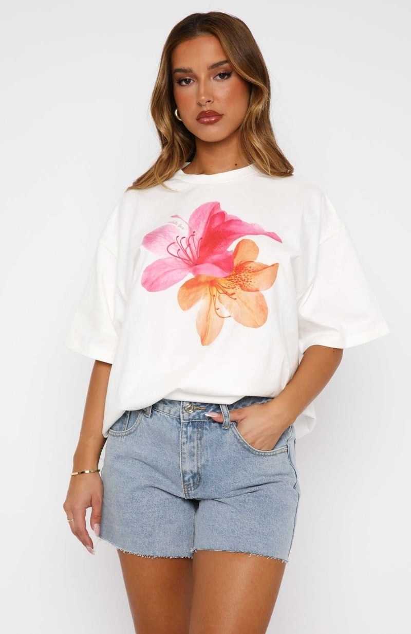 White Fox Not Meant To Be Denim Shorts Light Blue | IBVFJH-203