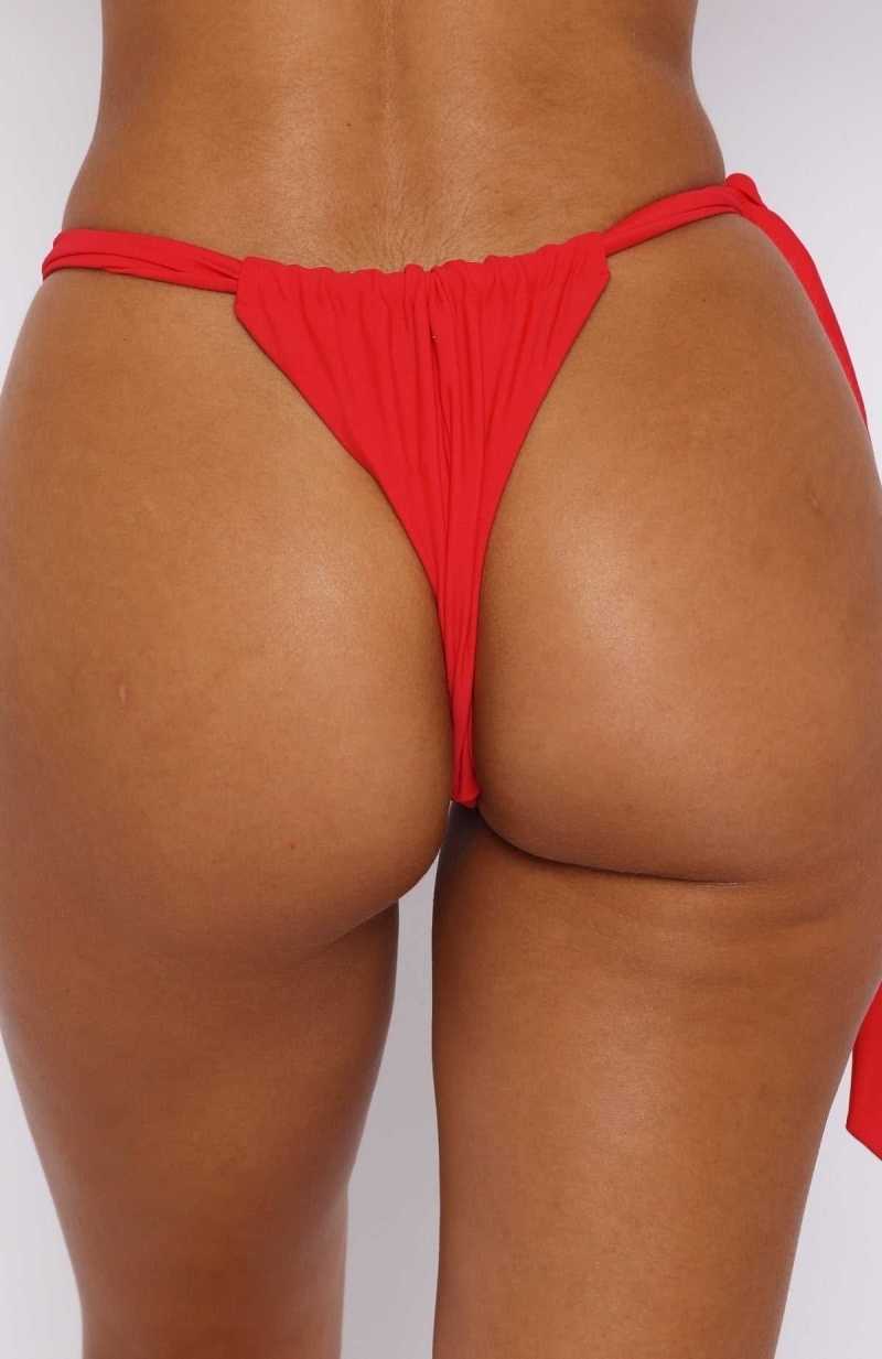 White Fox Ocean Views Bottoms Red | IHOBJN-619