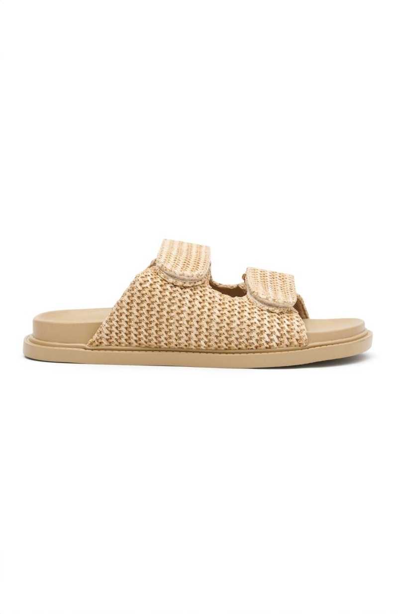 White Fox Off Duty Sandals Natural | IUXAOH-617