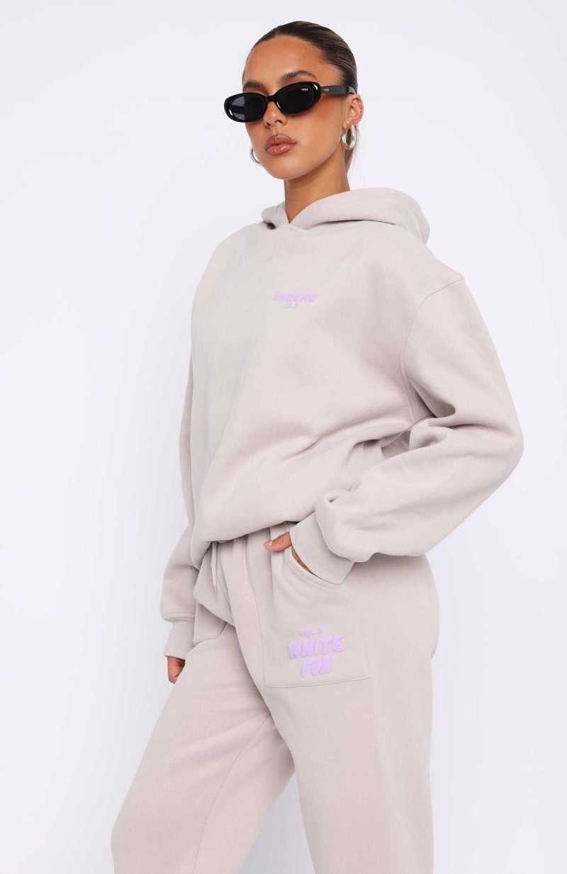 White Fox Offstage Hoodie Cloud | ANTLVK-294