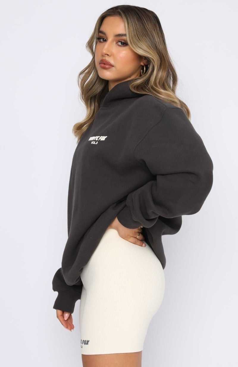White Fox Offstage Hoodie Shadow | BPCAIG-429