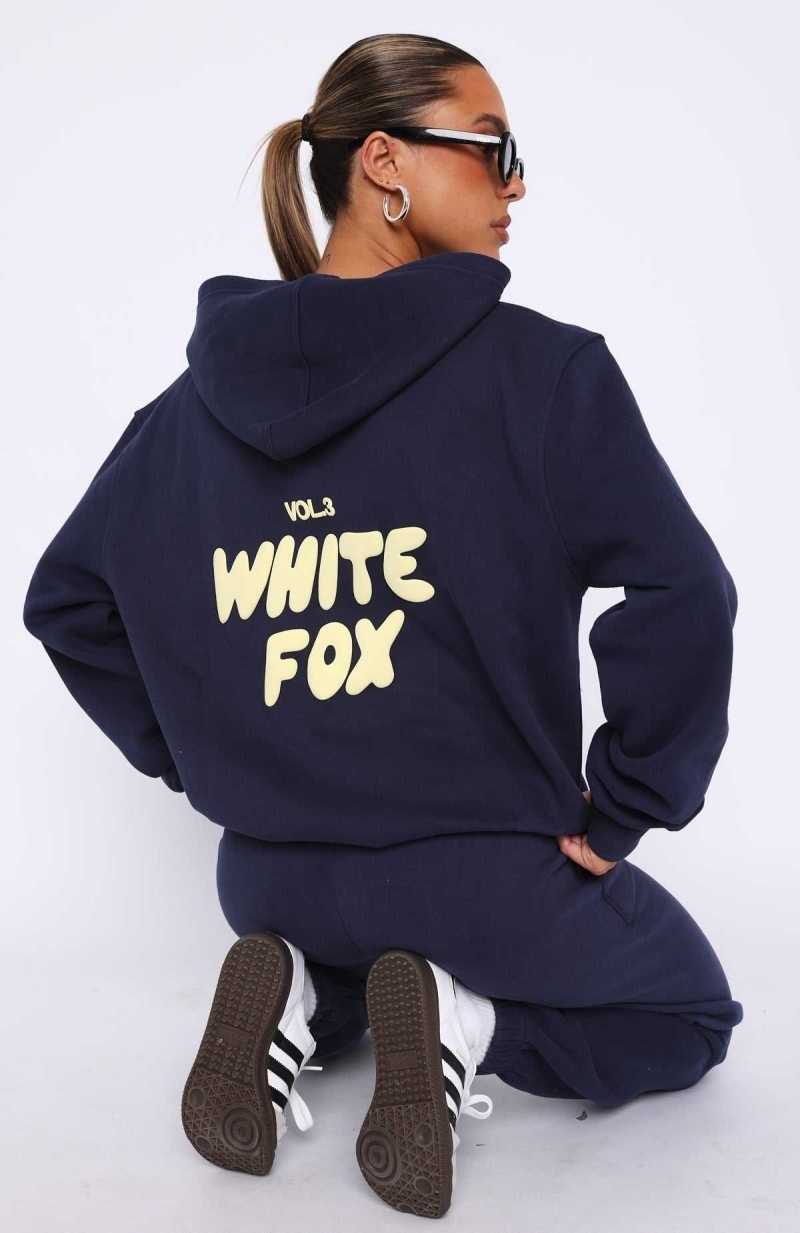 White Fox Offstage Hoodie Stellar | DRSQCW-708
