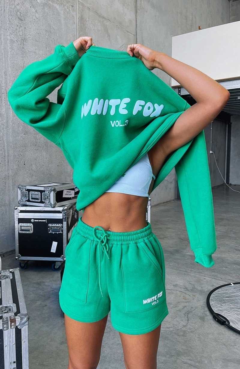 White Fox Offstage Lounge Shorts Amazon | OAMSVR-964