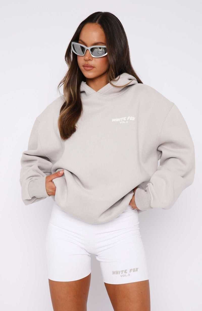 White Fox Offstage Ribbed Bike Shorts White | UZDTPO-280