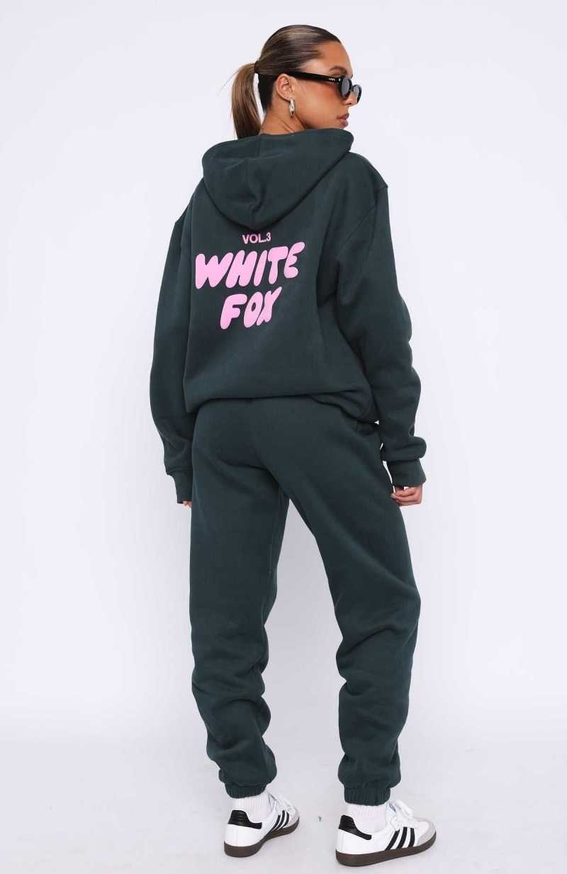 White Fox Offstage Sweatpants Pine | ZMNHXU-547