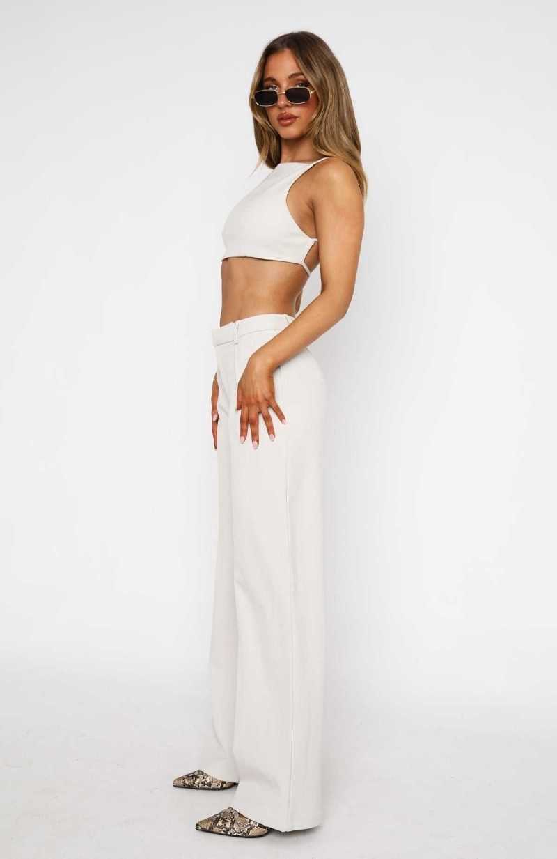 White Fox One For The Team Pants Bone | PIXRVH-946