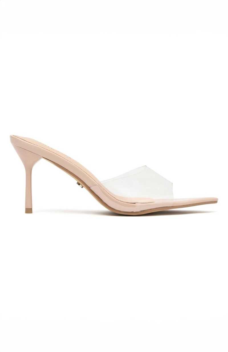 White Fox Out & About Heels Nude Patent | ARWEUC-483