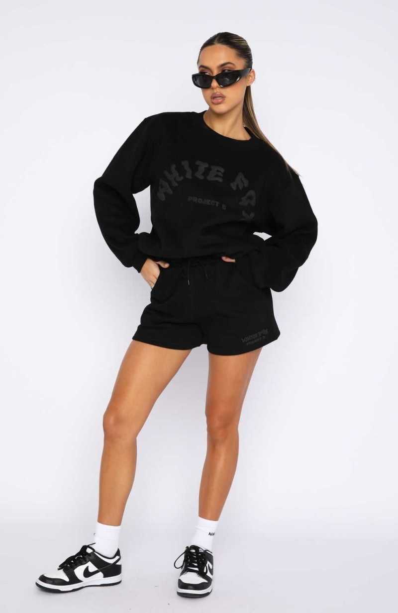 White Fox Project 5 Lounge Shorts Ink | XSREVO-176