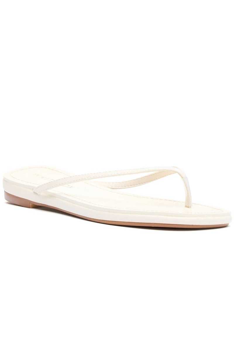 White Fox Roma Thong Sandals Bone | PXLOSV-908