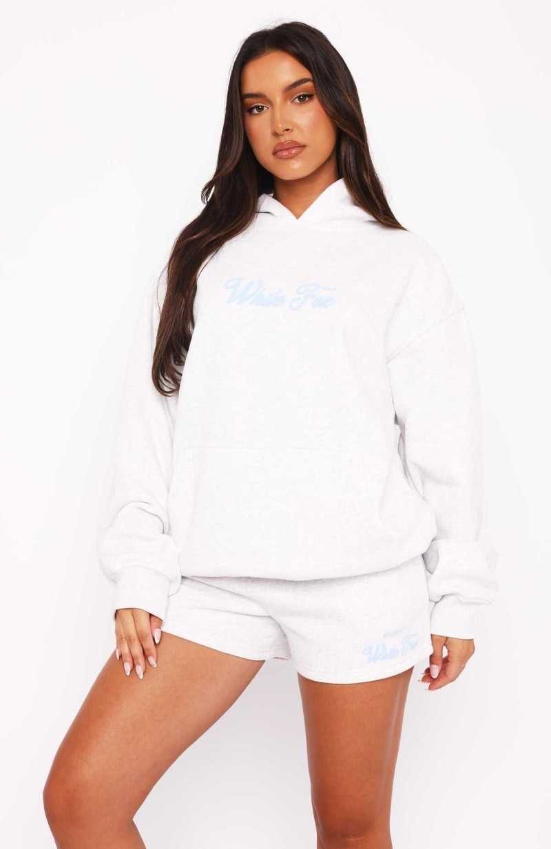 White Fox Season 7 Oversized Hoodie Dawn | RNXBQS-483