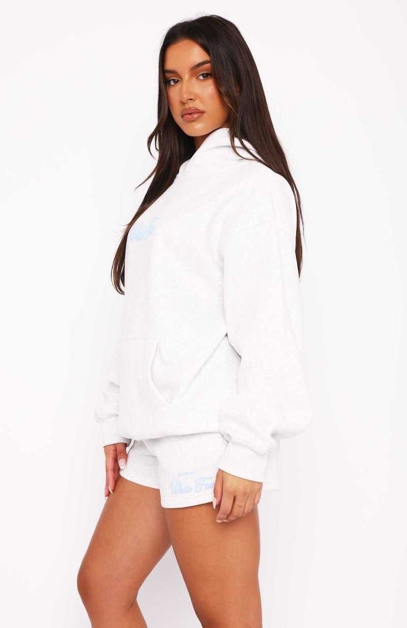 White Fox Season 7 Oversized Hoodie Dawn | RNXBQS-483