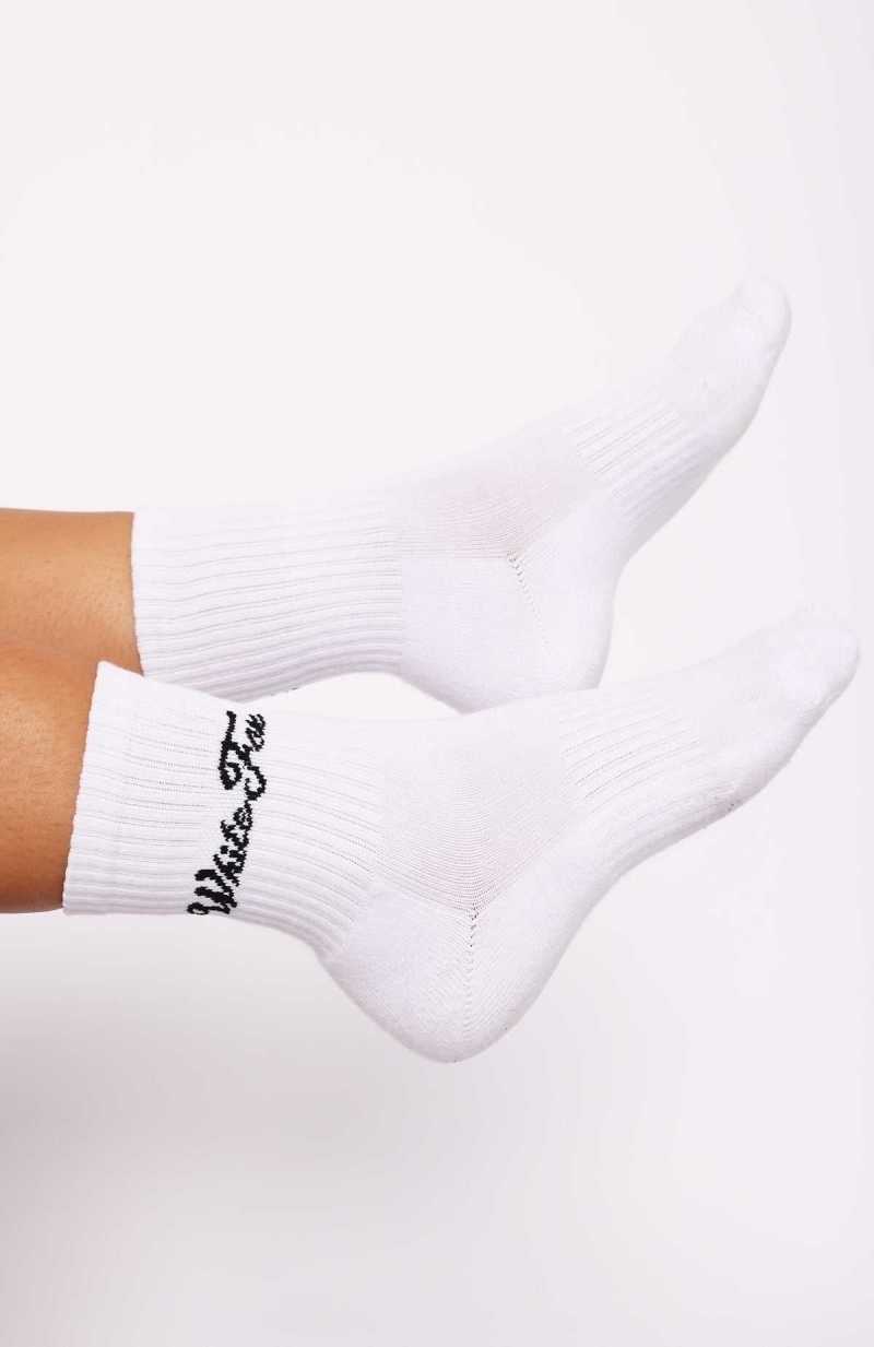 White Fox Season 7 Socks White | KDMEQG-817