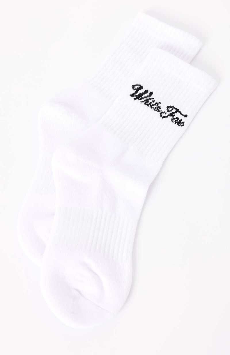 White Fox Season 7 Socks White | KDMEQG-817