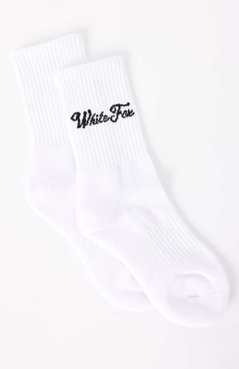 White Fox Season 7 Socks White | KDMEQG-817