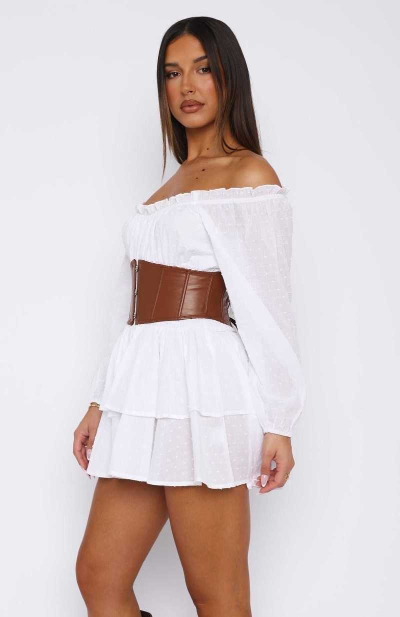 White Fox Smooth Sailing Playsuit White | ABWQXR-713
