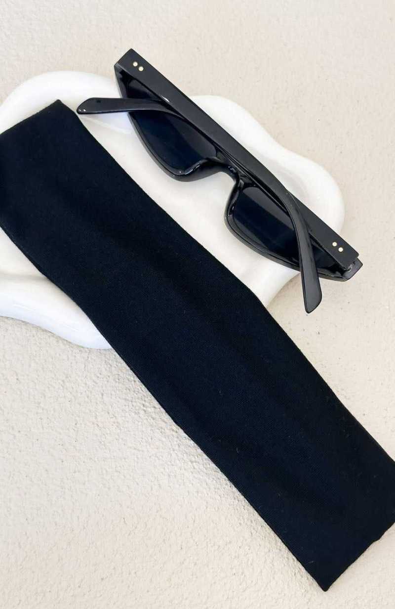 White Fox Tash Headband Black | JSOCTP-657