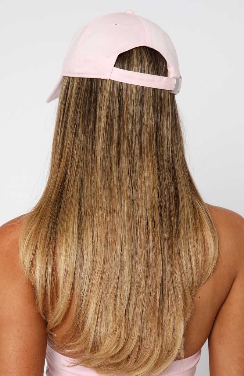 White Fox Time To Travel Cap Baby Pink/Red | CWRPDT-289