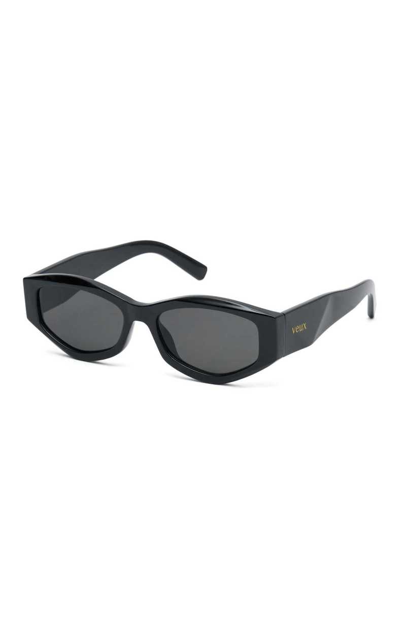 White Fox Untouchable Sunglasses Black | FMEQPG-850