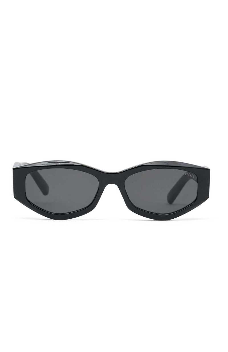 White Fox Untouchable Sunglasses Black | FMEQPG-850
