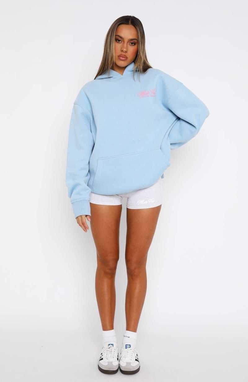 White Fox With Love Bike Shorts Grey Marle | ZCWXKG-204